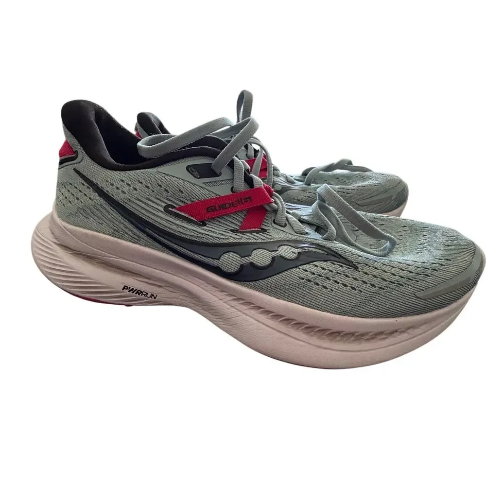 Saucony Guide 16 womens stability running shoes PWRRUN foam Mineral Rose sz 6